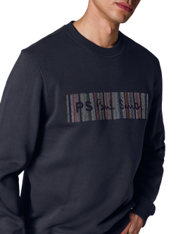 Paul Smith Regular Fit Sweatshirt, Blue - view 2, Blue