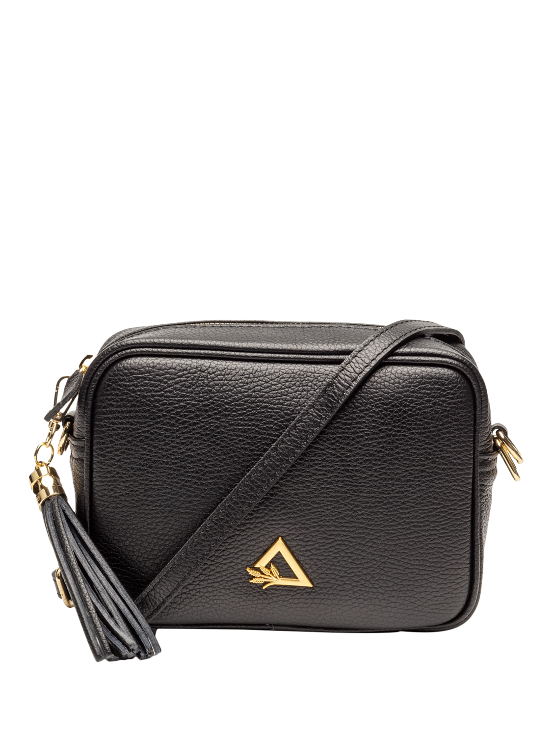 Product image 2 of 9, which shows Hay Life x Ellie Beaumont Leather Camera Bag, Black