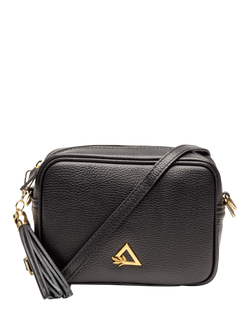 Hay Life x Ellie Beaumont Leather Camera Bag, Black - view 2, Black