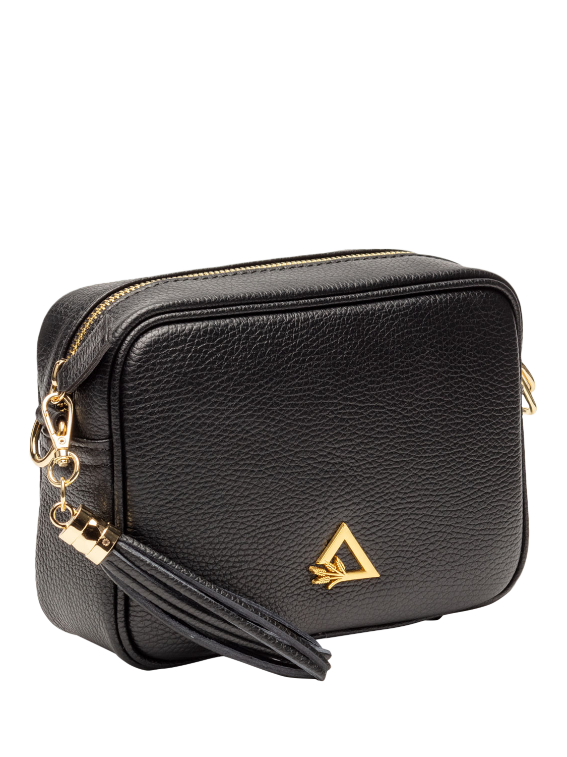 Product image 5 of 9, which shows Hay Life x Ellie Beaumont Leather Camera Bag, Black