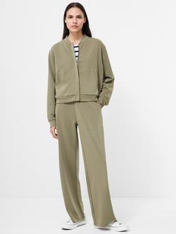 French Connection Wren Bomber Jacket - view 2, Washed Khaki