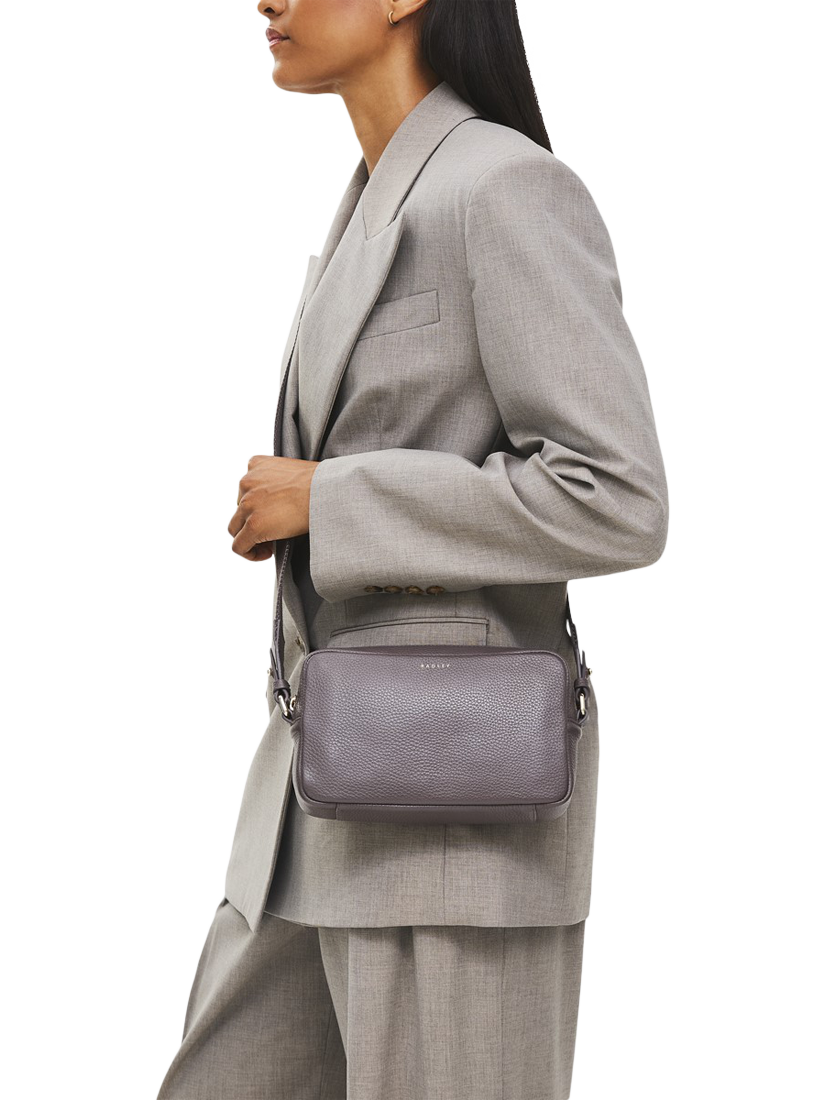 Product image 5 of 5, which shows Radley Tavistock Mini Leather Crossbody Camera Bag, Thunder