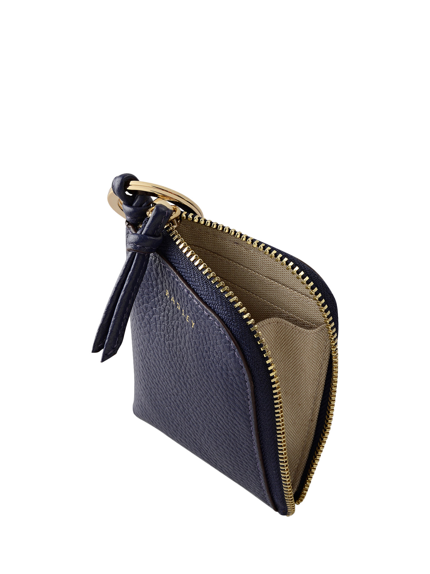 Product image 3 of 3, which shows Radley Golden Lane Bag Charm, Evenfall