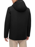 Bosideng Goose Down Hooded Windbreaker Jacket, Black