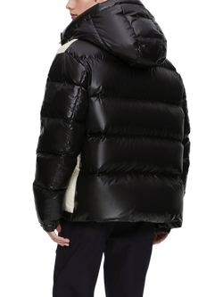 Bosideng MSGM Colour Block Puffer Jacket, Panda - view 2, Panda