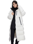 Bosideng Designer Collection Unisex Full-Length Down Coat , White