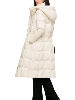 Bosideng Down Padded Long Coat - view 2, Cream