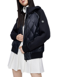 Bosideng Hero Goose Down Quilted Hoodie, Black