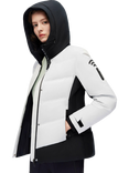 Bosideng Gore-Tex Waterproof Down Jacket, Pearl And Dark Navy