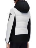 Bosideng Gore-Tex Waterproof Down Jacket, Pearl And Dark Navy