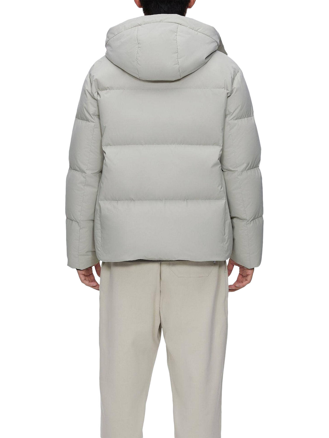 Product image 2 of 6, which shows Bosideng Down Padded Hooded Jacket, Linden Green, XL