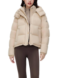 Bosideng Down Jacket With Detachable Hood, Khaki