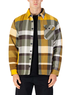 LUKE 1977 Bala Cotton Check Shacket, Sage/Multi