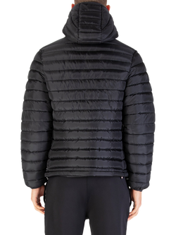 LUKE 1977 Hooded Quilted Jacket, Black - view 2, Black