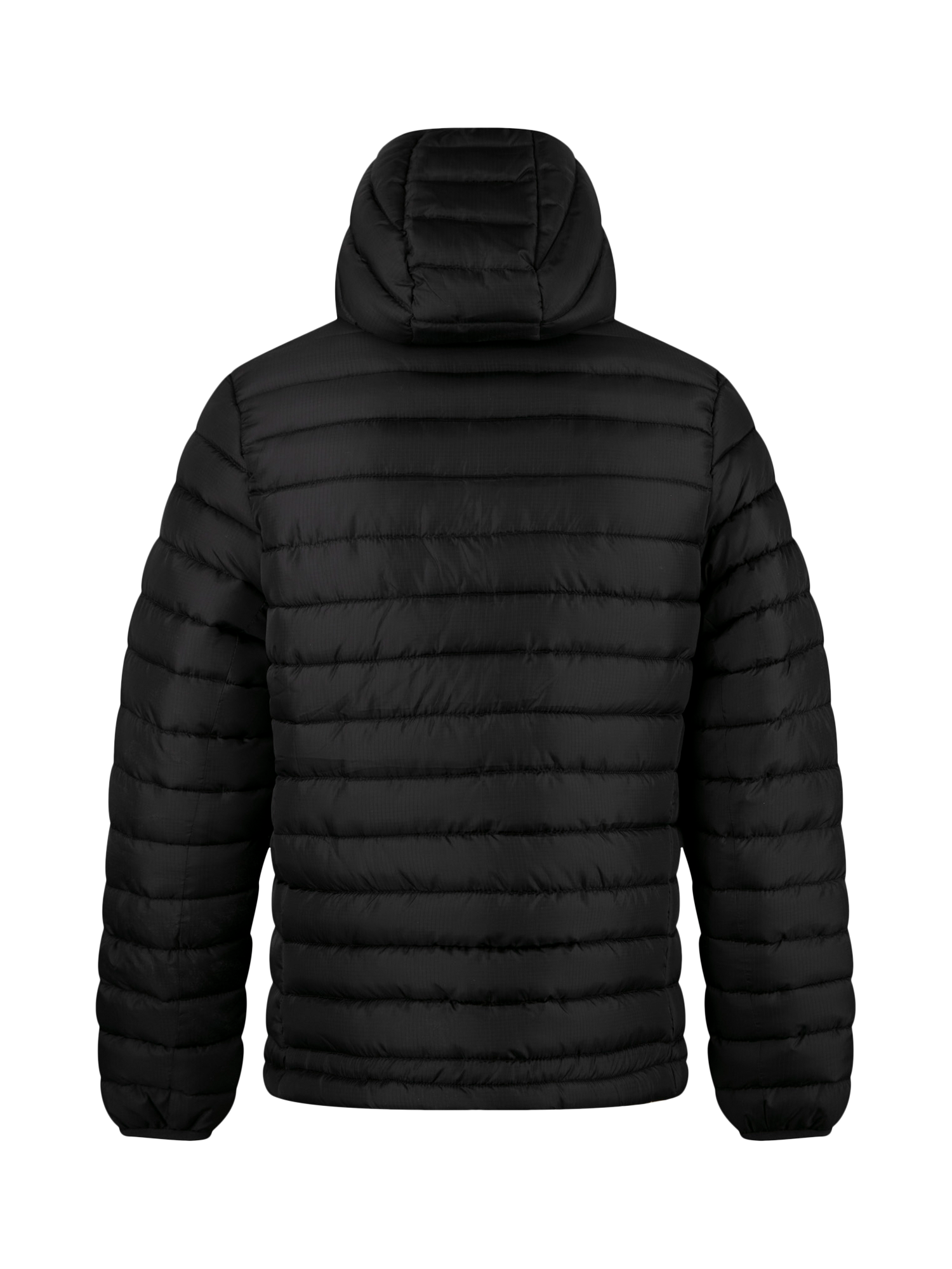 Product image 5 of 8, which shows LUKE 1977 Hooded Quilted Jacket, Black, S