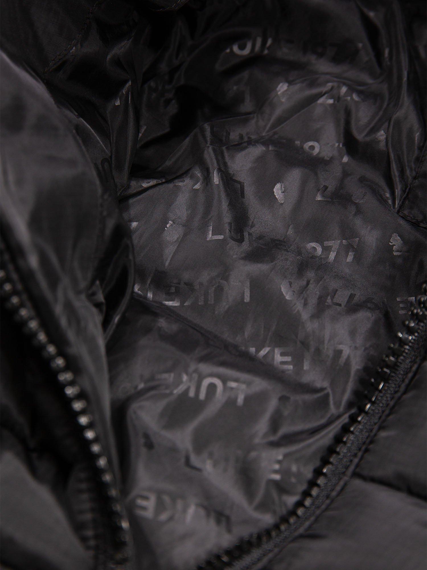 Product image 8 of 8, which shows LUKE 1977 Hooded Quilted Jacket, Black, S