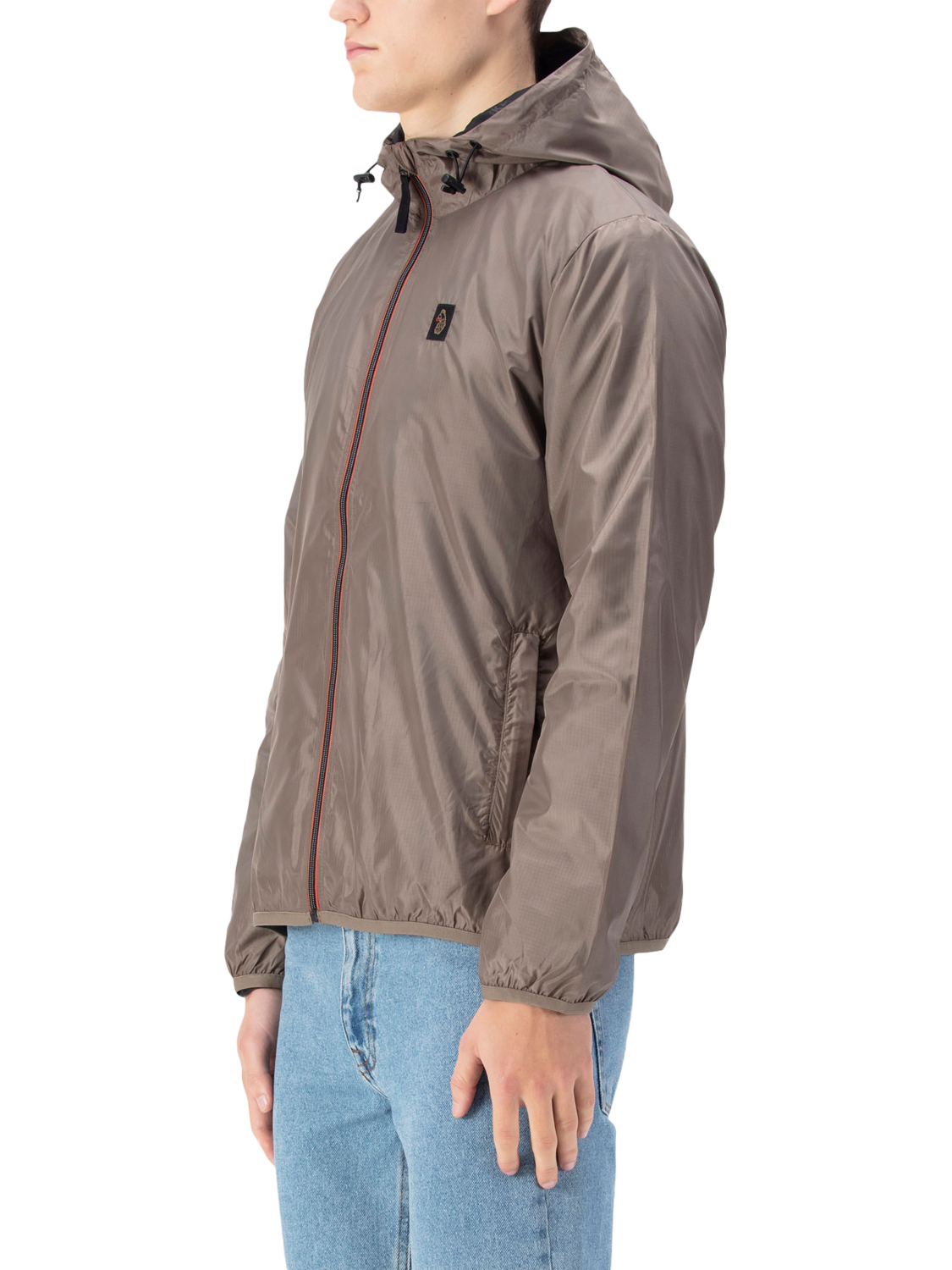 Product image 3 of 6, which shows LUKE 1977 Garnedd 1000 Hooded Shower-Proof Jacket, Hardnut, S