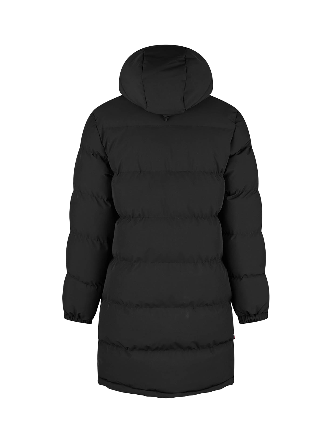 Product image 5 of 7, which shows LUKE 1977 Long Auckland Longline Padded Puffer Jacket, Black, S
