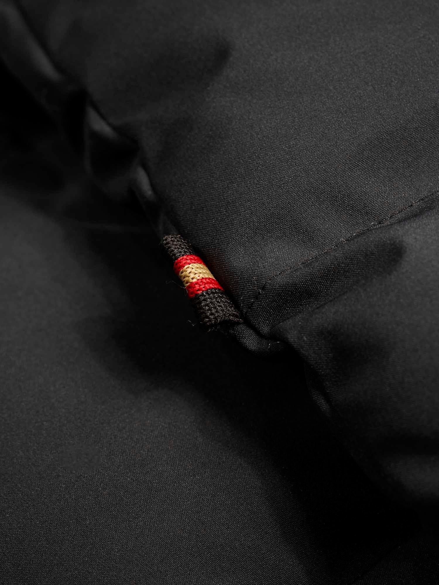 Product image 6 of 7, which shows LUKE 1977 Long Auckland Longline Padded Puffer Jacket, Black, S