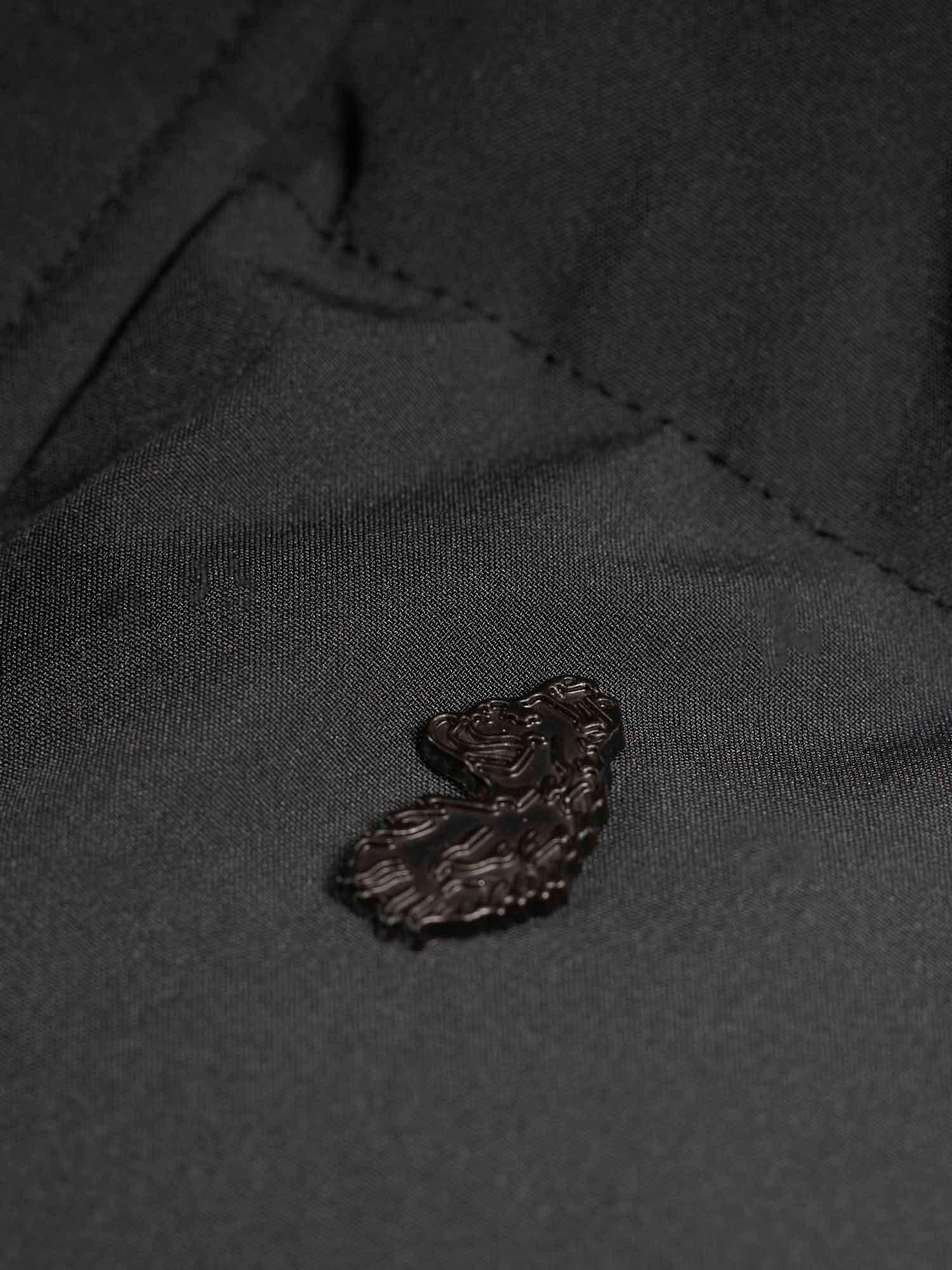 Product image 7 of 7, which shows LUKE 1977 Long Auckland Longline Padded Puffer Jacket, Black, S