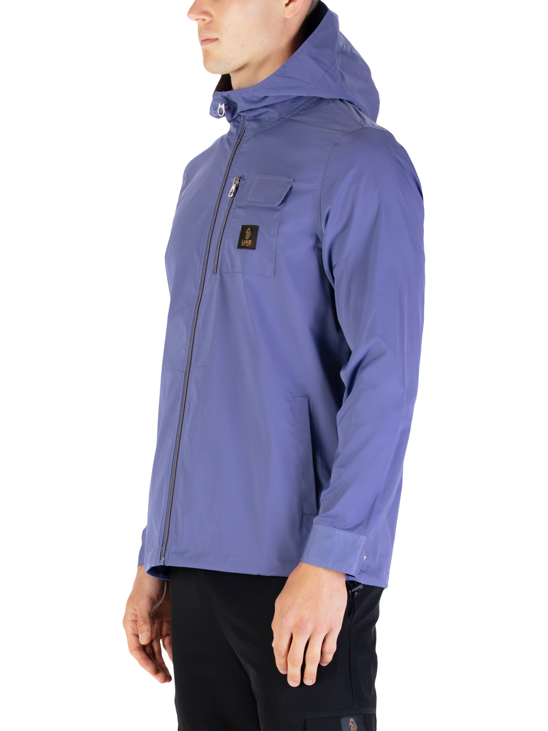 Product image 3 of 9, which shows LUKE 1977 Nepal Hooded Jacket, Future Dusk, S