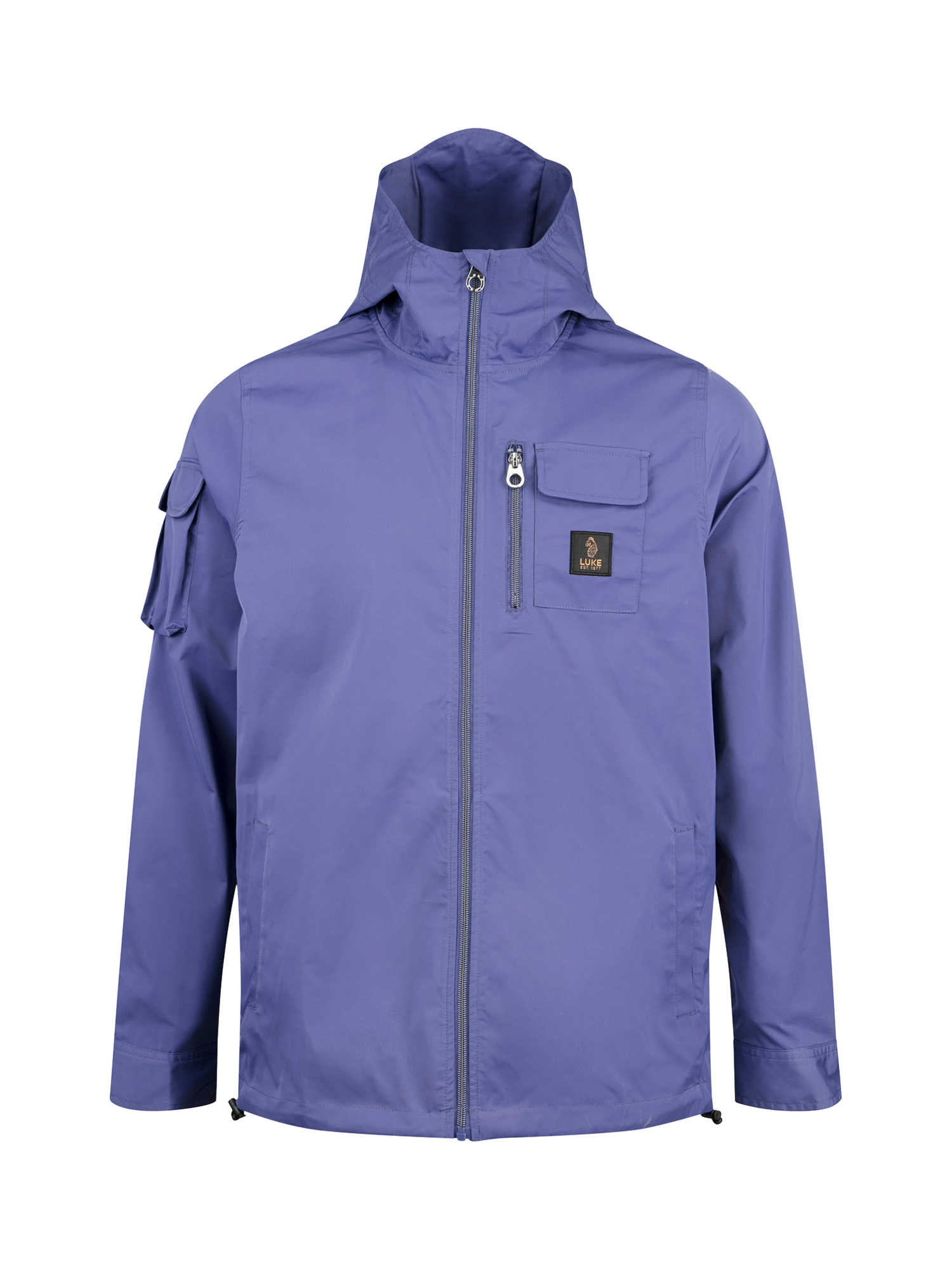 Product image 4 of 9, which shows LUKE 1977 Nepal Hooded Jacket, Future Dusk, S