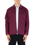 LUKE 1977 Vietnam Harrington Jacket, Mauve Wine