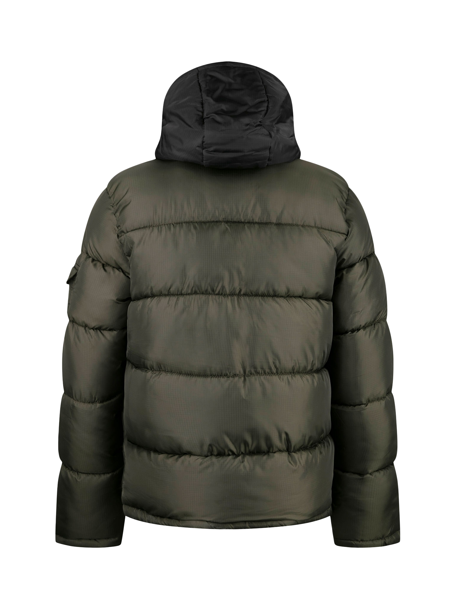 Product image 5 of 7, which shows LUKE 1977 Yupick Padded Puffer Jacket, Dark Green, S