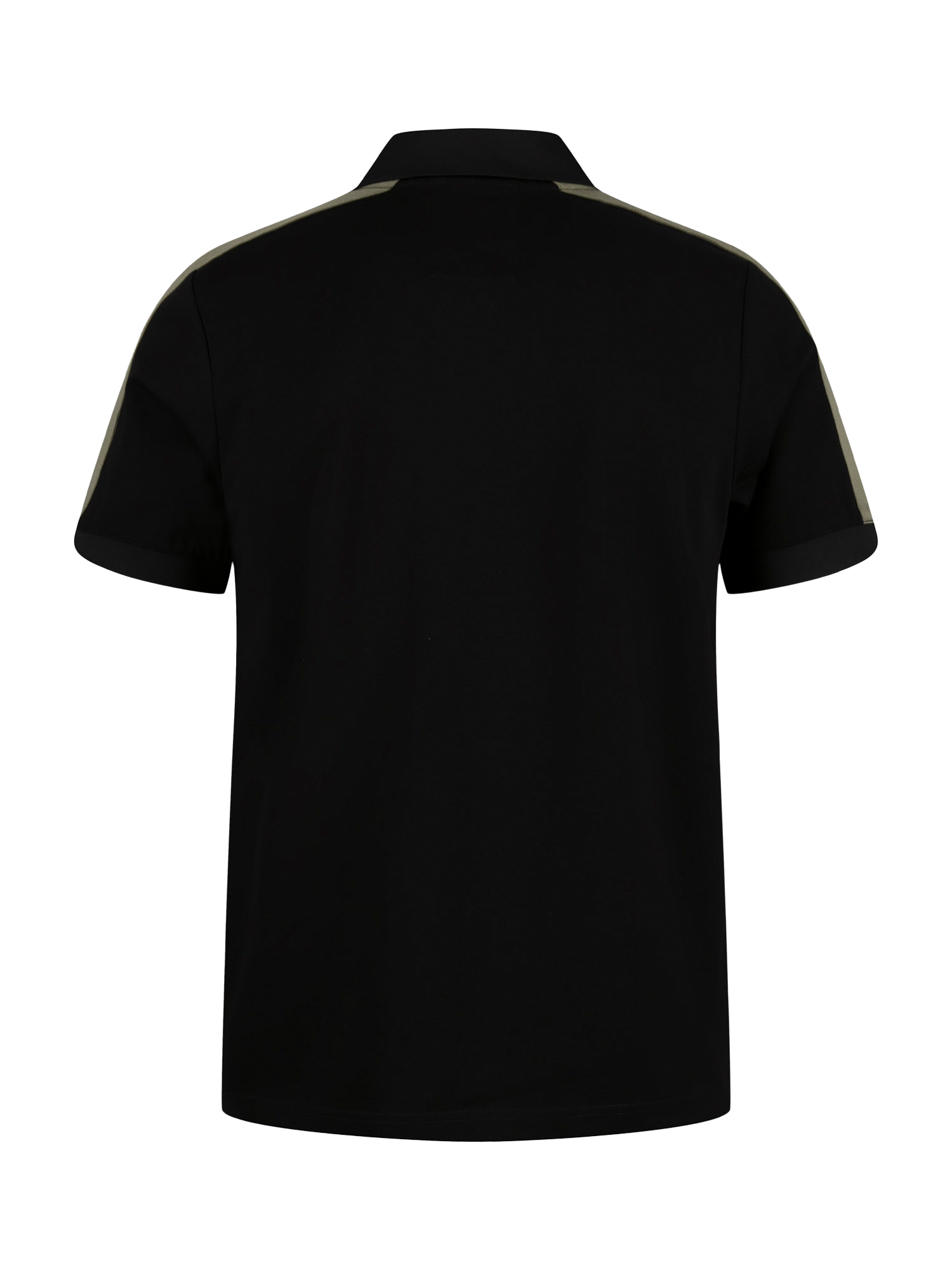 Product image 5 of 7, which shows LUKE 1977 Caltech 1000 Half Zip Cotton Blend Polo Shirt, Black Clover, S