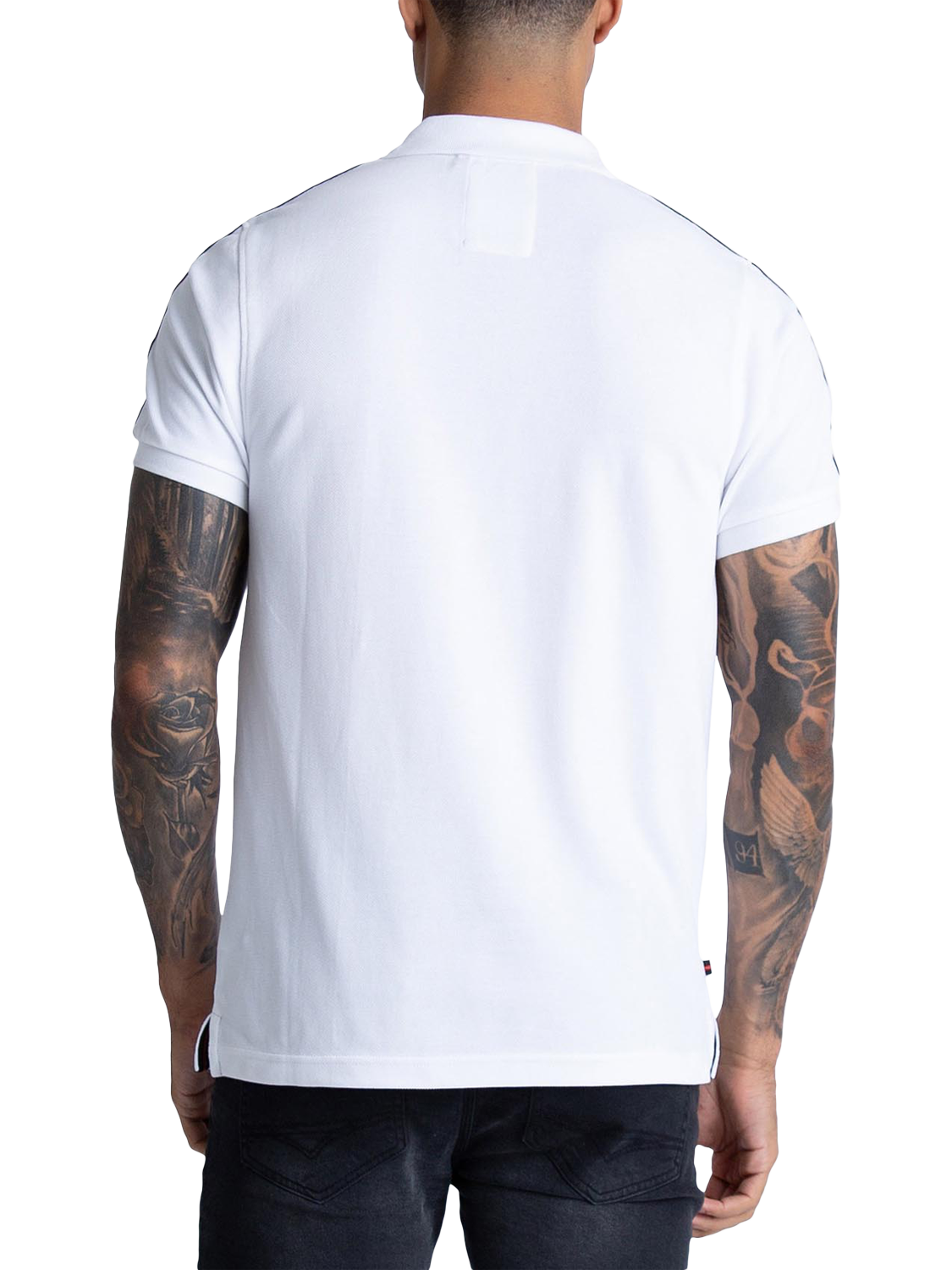 Product image 2 of 7, which shows LUKE 1977 New Will Polo Shirt, White, S