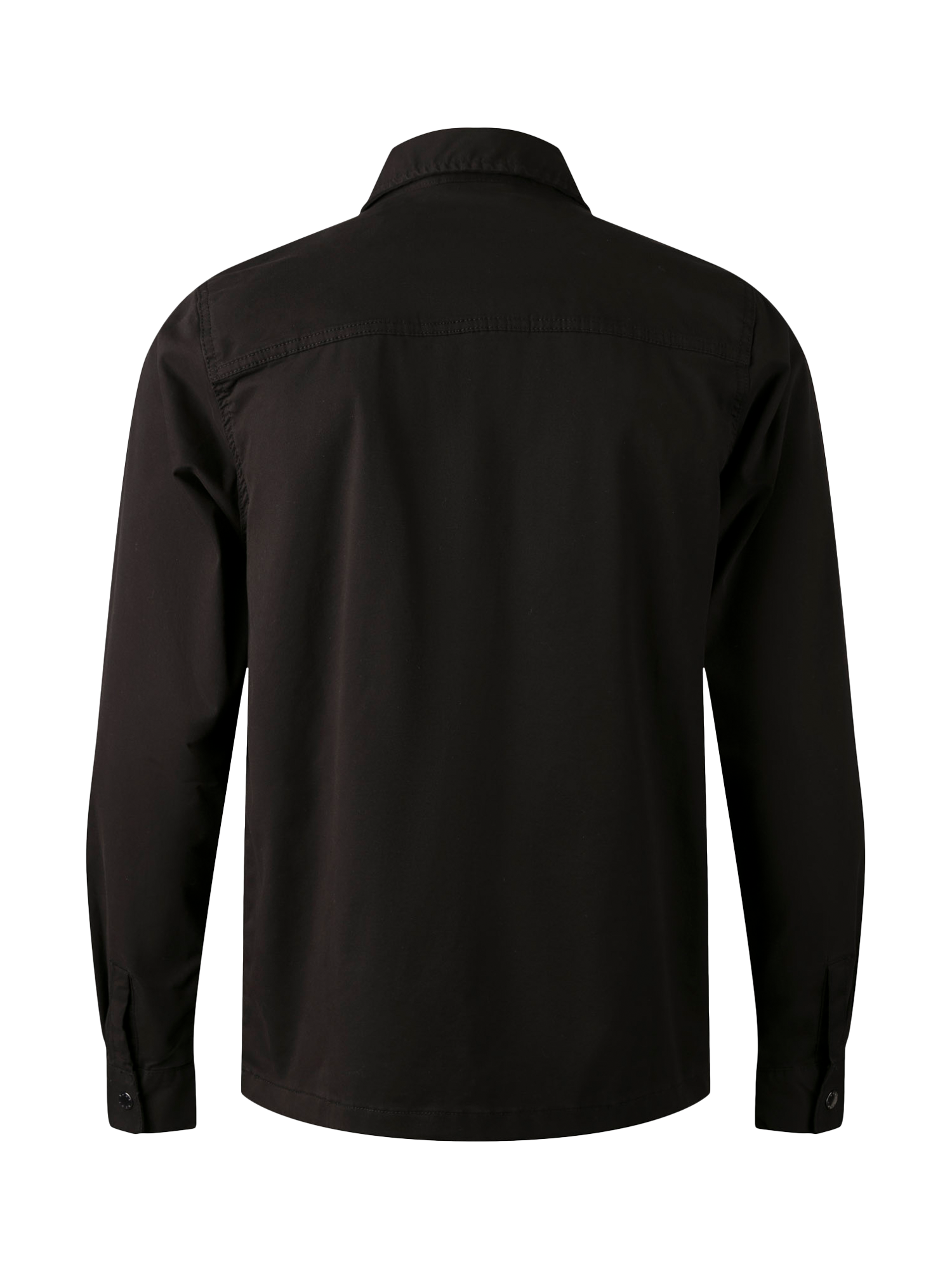 Product image 5 of 7, which shows LUKE 1977 Cornith Cotton Blend Long Sleeve Shirt, Black, S