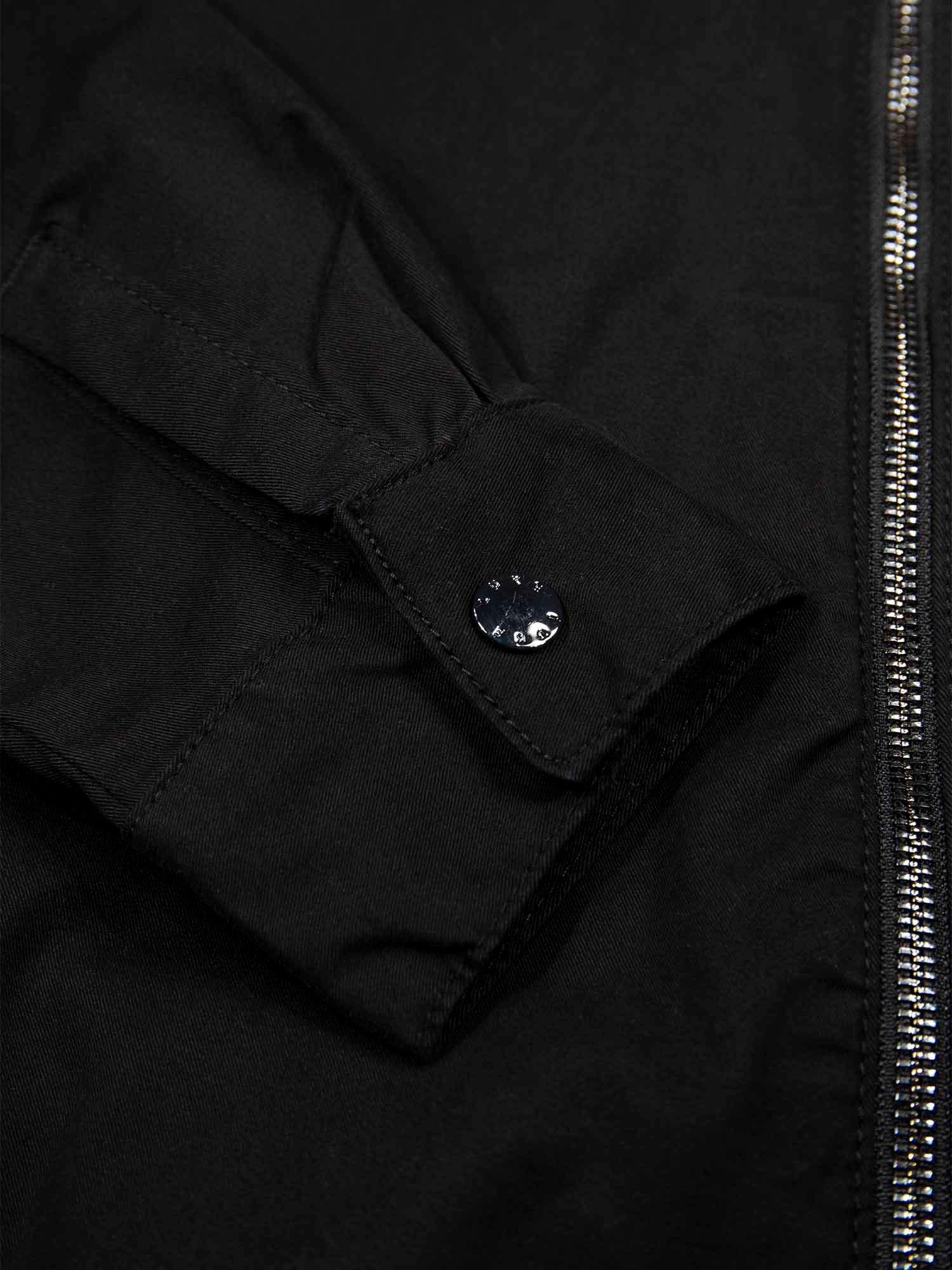 Product image 6 of 7, which shows LUKE 1977 Cornith Cotton Blend Long Sleeve Shirt, Black, S