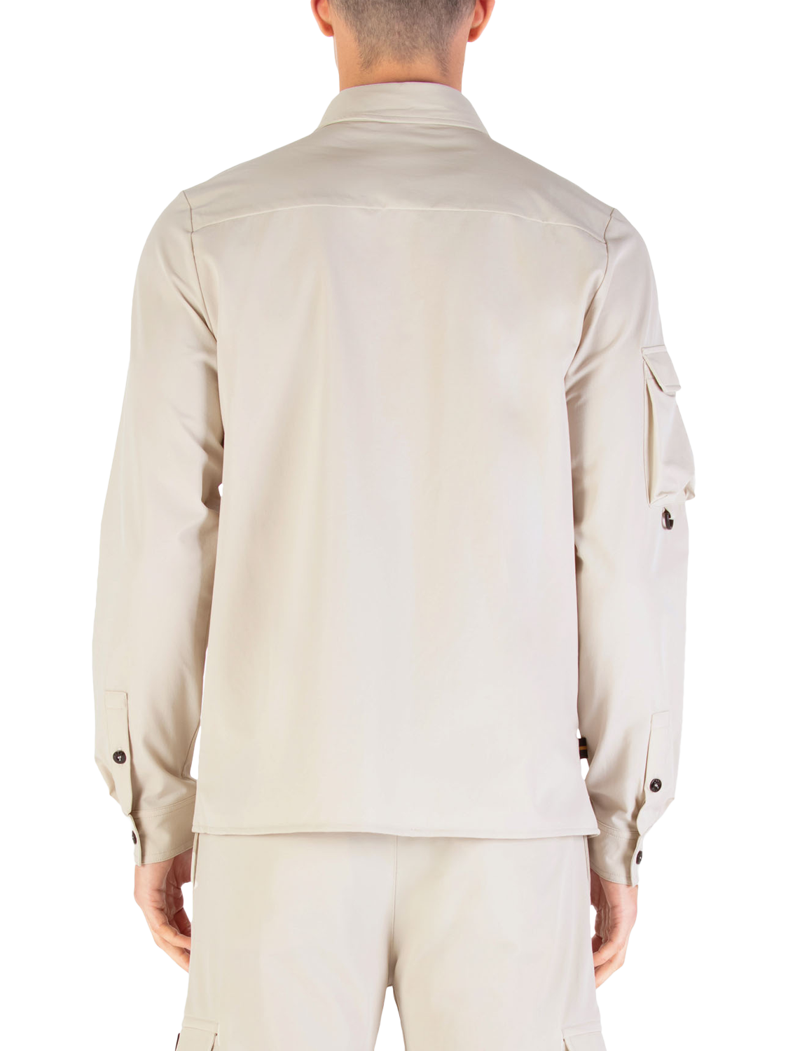 Product image 2 of 8, which shows LUKE 1977 Hulun Technical Shirt, Stone, S