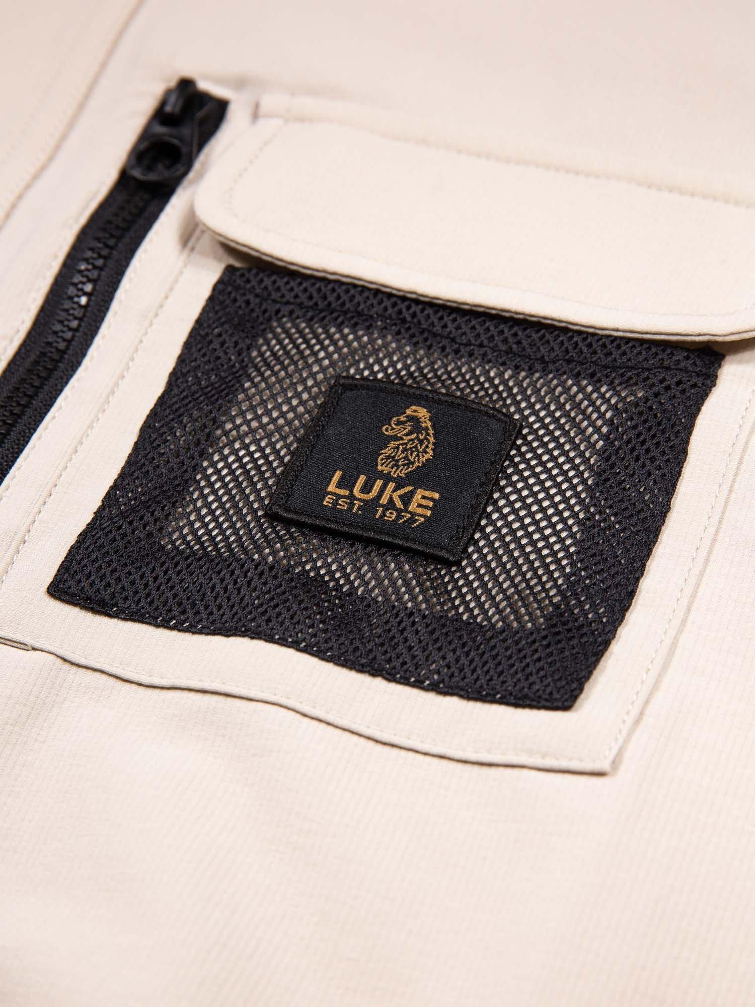 Product image 7 of 8, which shows LUKE 1977 Hulun Technical Shirt, Stone, S