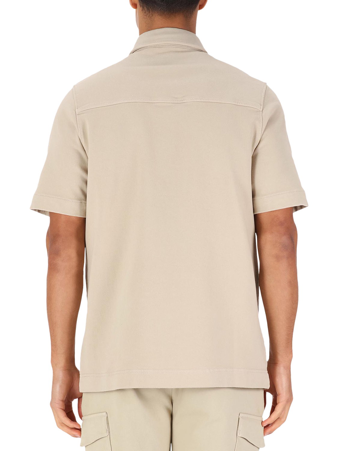 Product image 2 of 7, which shows LUKE 1977 Scorpios Cotton Blend Regular Fit Shirt, Stone, S