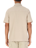 LUKE 1977 Scorpios Cotton Blend Regular Fit Shirt, Stone