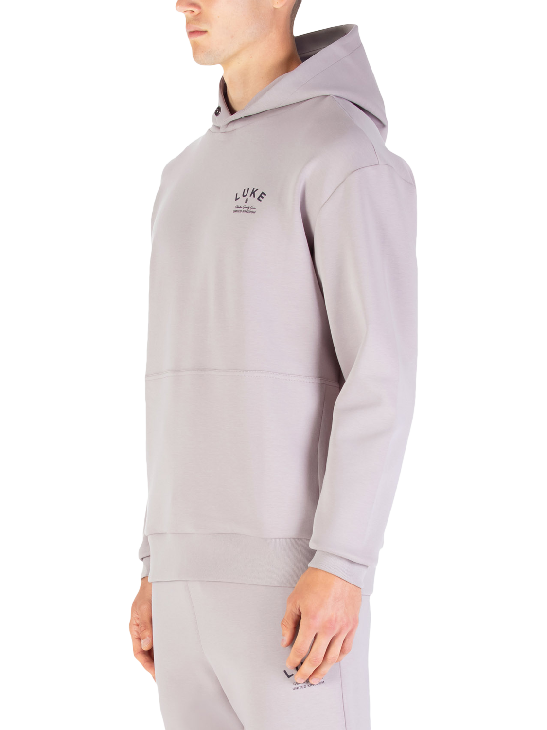 Product image 2 of 6, which shows LUKE 1977 Alton Hoodie, Putty, S