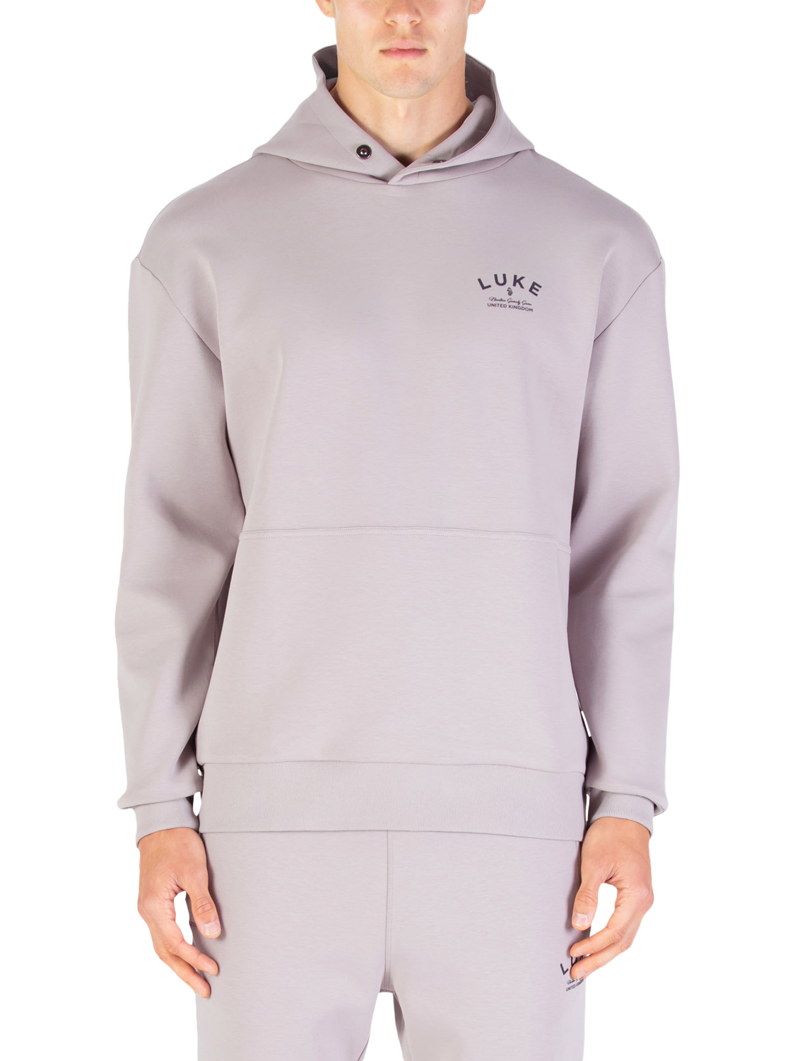 Product image 3 of 6, which shows LUKE 1977 Alton Hoodie, Putty, S