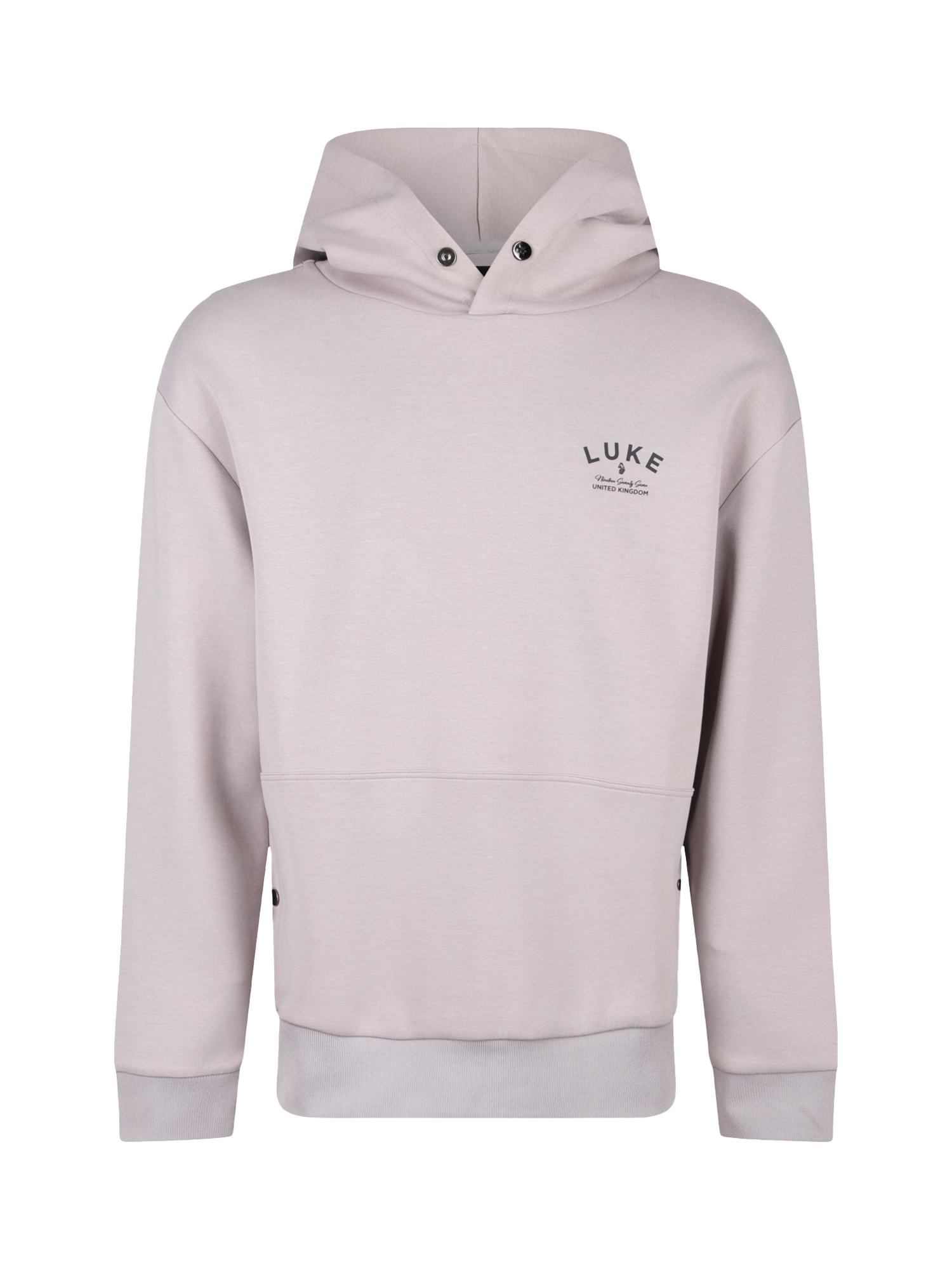 Product image 4 of 6, which shows LUKE 1977 Alton Hoodie, Putty, S