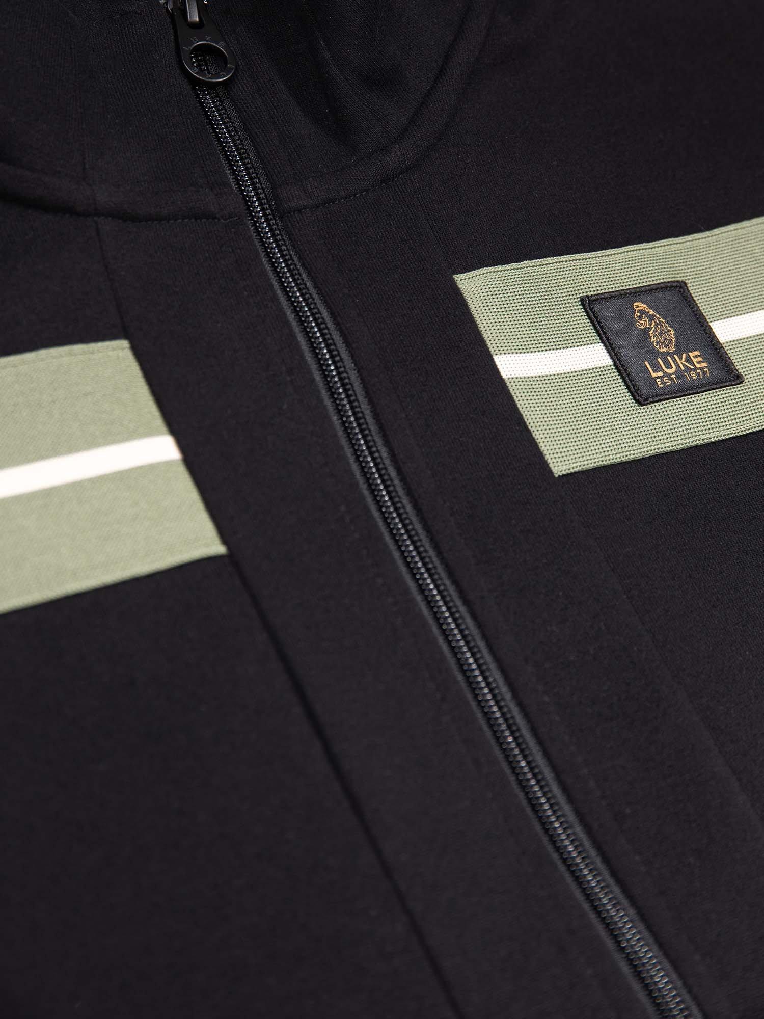 Product image 8 of 8, which shows LUKE 1977 Duke Hoodie, Black Clover, S