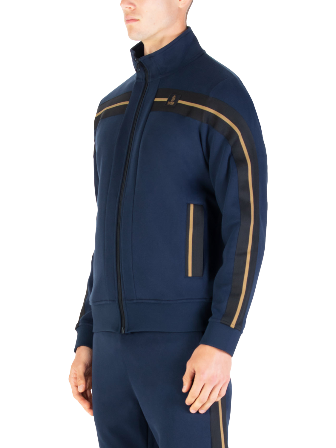 Product image 3 of 8, which shows LUKE 1977 Duke Hoodie, Dark Navy, S