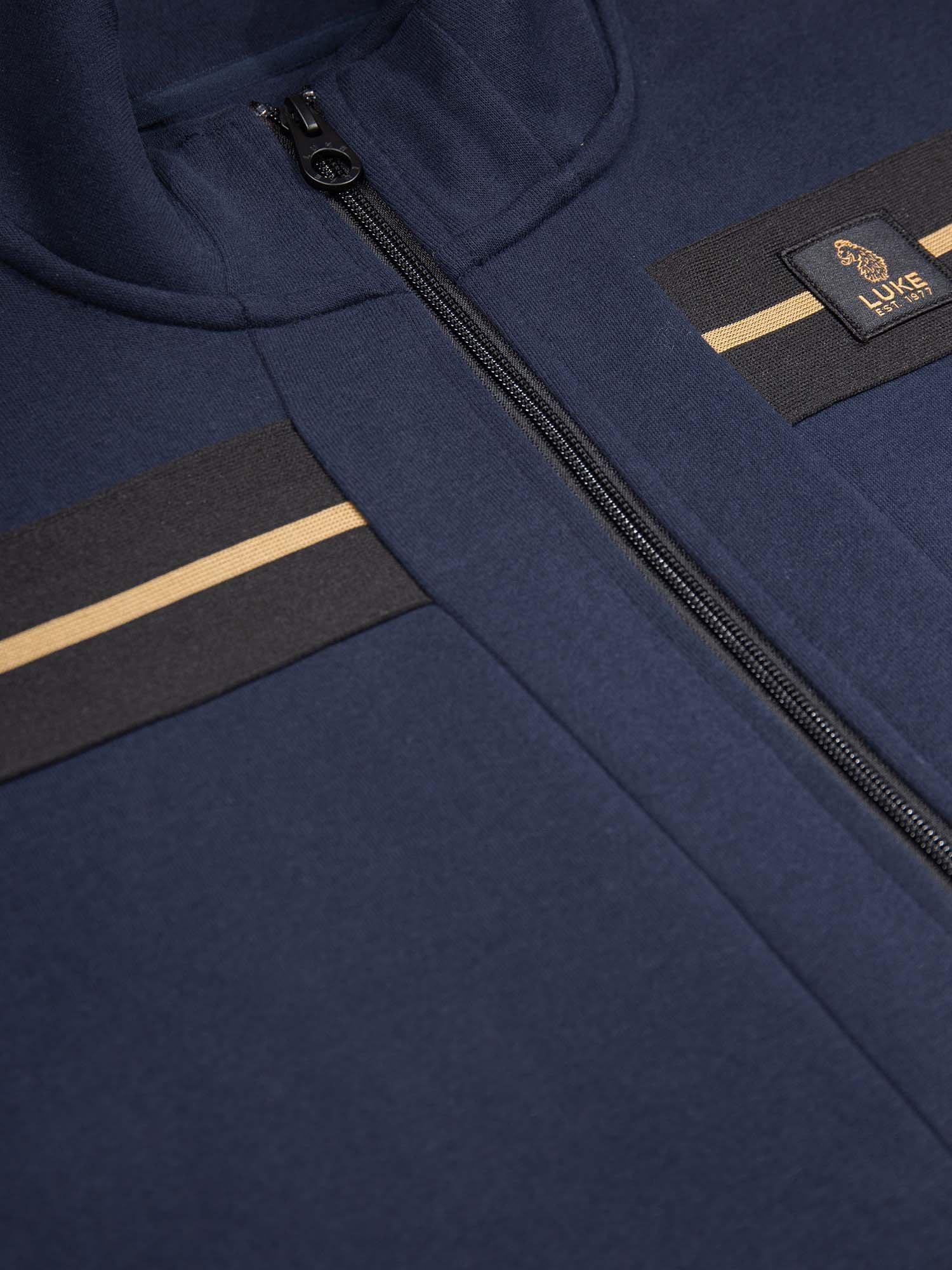 Product image 7 of 8, which shows LUKE 1977 Duke Hoodie, Dark Navy, S