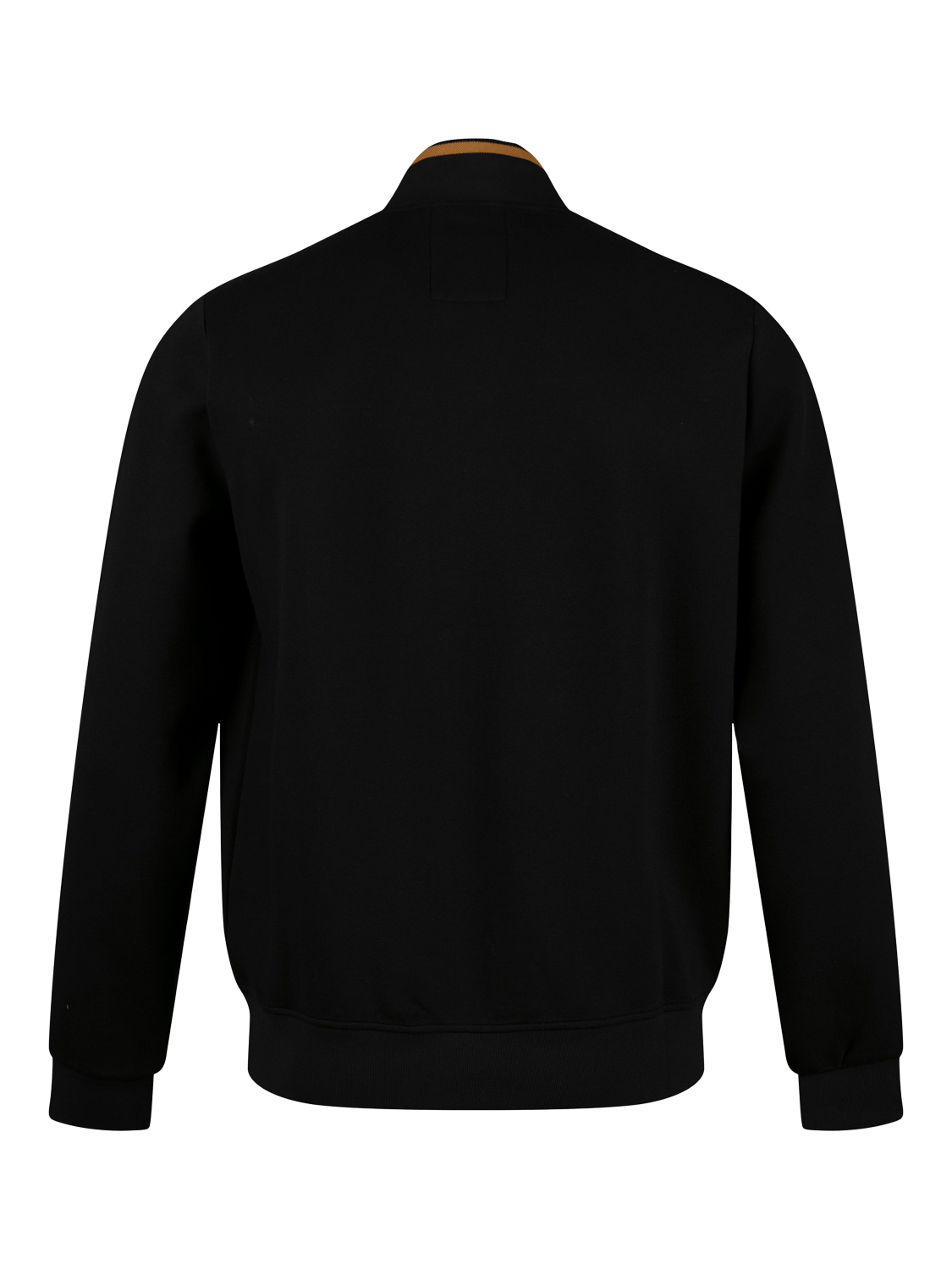 Product image 5 of 7, which shows LUKE 1977 Makati Funnel Neck Zip Through Sweatshirt, Black/Gold, S