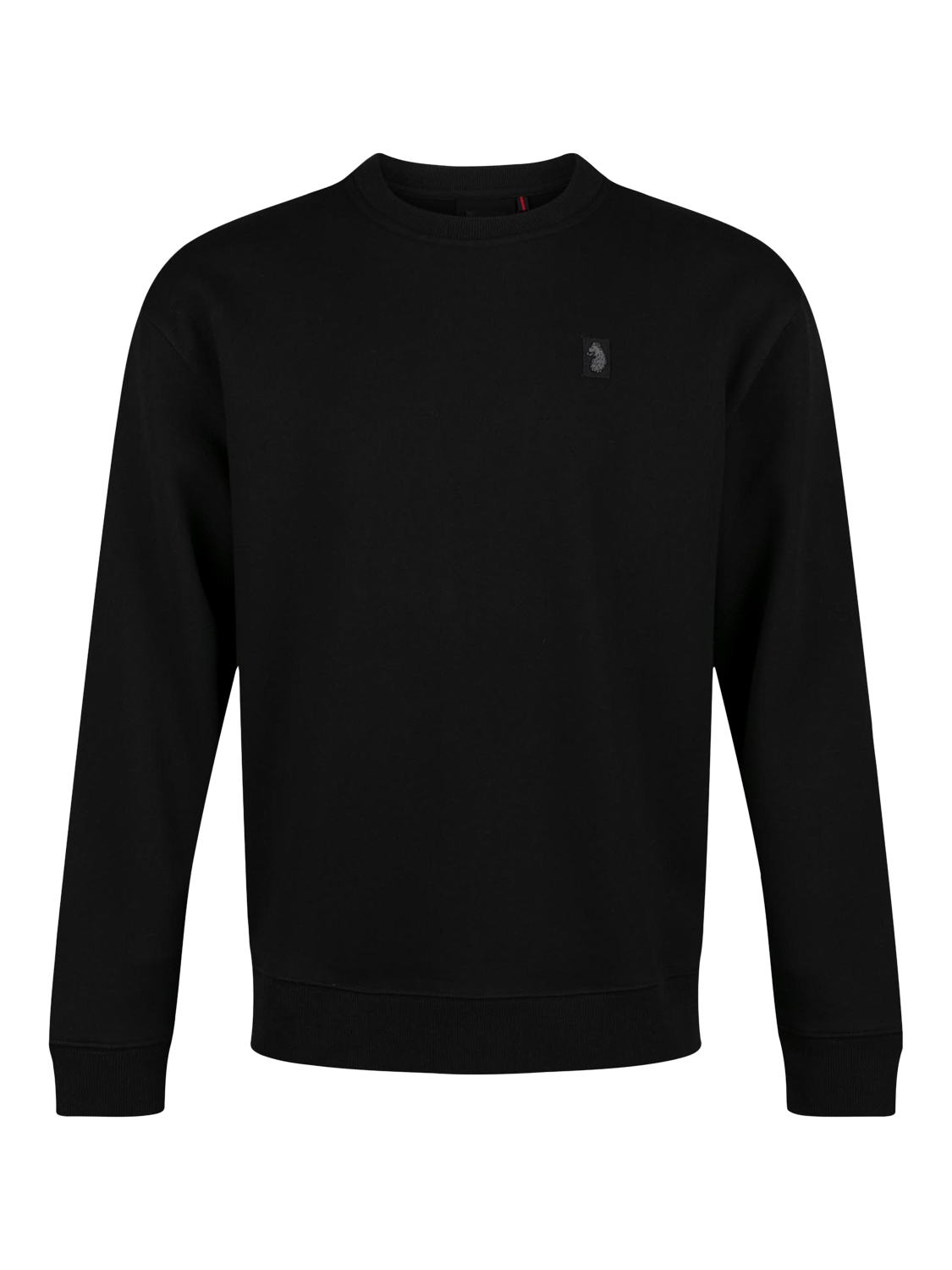 Product image 4 of 7, which shows LUKE 1977 Parker Crew Neck Cotton Jumper, Black, S