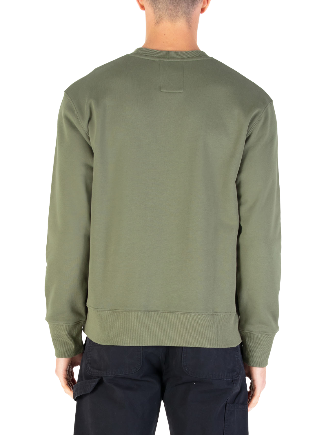 Product image 2 of 6, which shows LUKE 1977 Parker Crew Neck Cotton Jumper, Clover, S