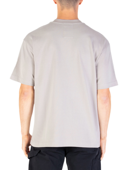 LUKE 1977 Clarke Cotton Regular Fit Short Sleeve T-Shirt - view 2, Cement