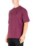LUKE 1977 Clarke Cotton Regular Fit Short Sleeve T-Shirt, Mauve Wine