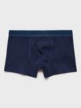 Mango Kids' Kodak Stripped Boxer Briefs, Pack of 3, Navy