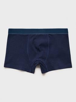 Mango Kids' Kodak Stripped Boxer Briefs, Pack of 3, Navy - view 2, Navy