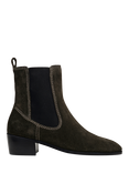 Radley Lingfield Road Suede Casual Chelsea Boots, Mid Green